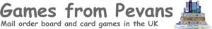 Games from Pevans logo